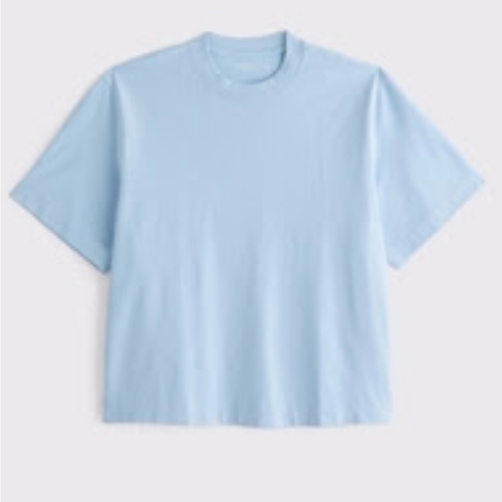 Abercrombie & Fitch Light Blue Short Sleeve Tee